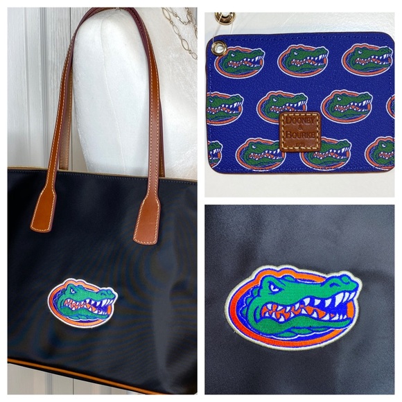 RARE! DOONEY & BOURKE Gator UF College Tote - Picture 3 of 12